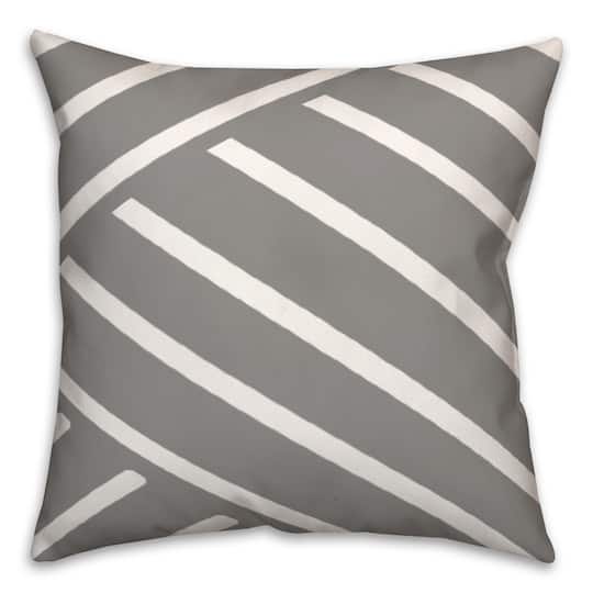 Herringbone Indoor/Outdoor Throw Pillow
